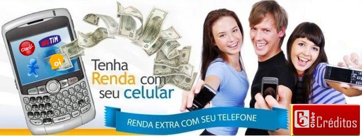 Créditos para celular pré-pago